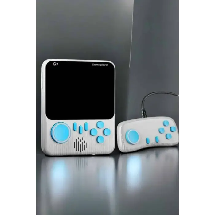 Mini Atari El Atarisi 3.5 inç Ekran Çift Konsol 666 Adet Retro Oyun Gameboy El Atarisi