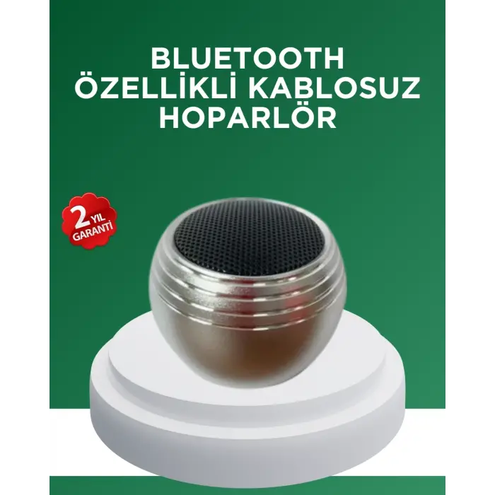 Mini Bluetooth Hoparlör TWS Özellikli Taşınabilir Güçlü Ses