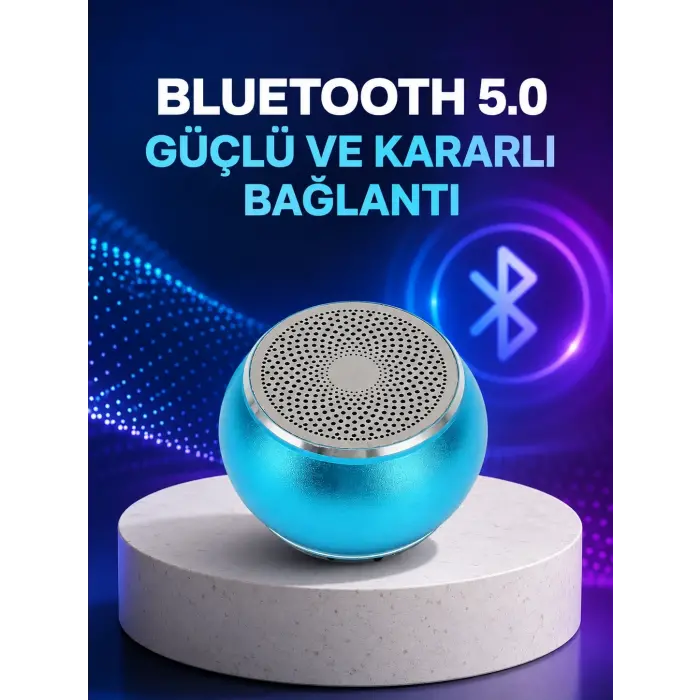 Mini Bluetooth Speaker | Uzun Pil Ömrü, Şık ve Hafif Tasarım Yeni Nesil