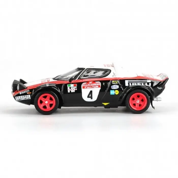 Mini GT 1/64 Lancia Stratos HF #4 1978 Rally Sanremo Winner