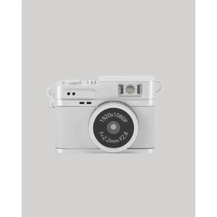 Mini HD Dijital Kamera 1080P Kordonlu Taşınabilir Retro Model