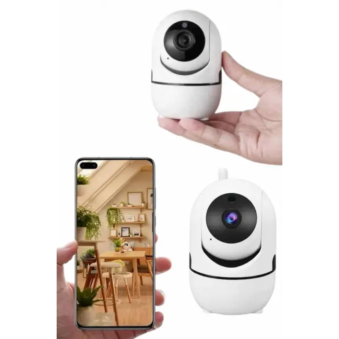 Mini IP Kamera Hareketli Güvenlik Kamerası Kablosuz Wifi Kamera Mikrofonlu