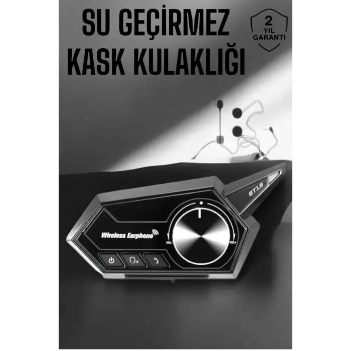 Motorcu Kulaklığı Kask Kulaklığı ANC Özelliği Sesli Görüşme Özelliği