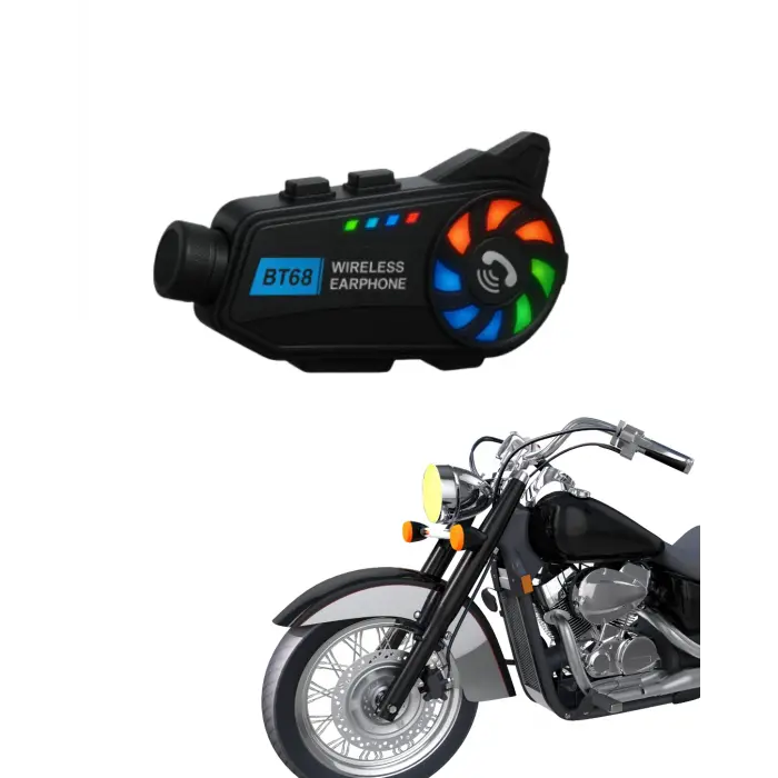 Motosiklet Kask Kamera Sistemi Gece Görüş Destekli Bluetooth ve Uzun Pil