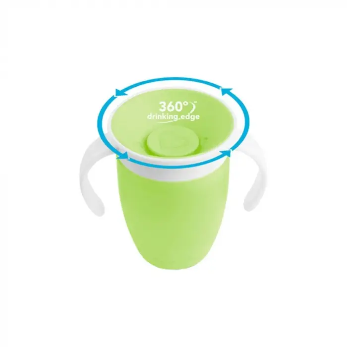 Mucize 360° Alıştırma Bardağı 6 Ay+ 207 ml Yeşil