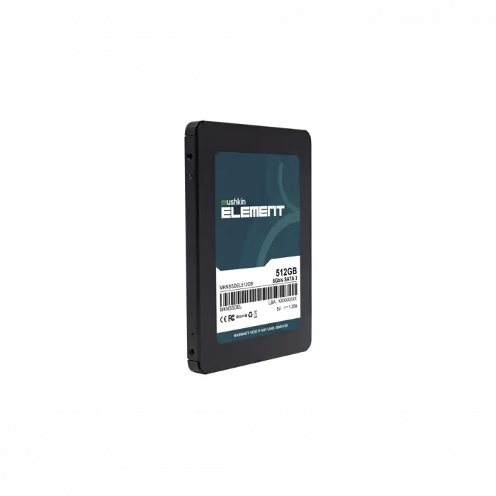 Mushkin ELEMENT, 512GB, 500-450Mb/s, 2.5", SATA3, SSD (MKNSSDEL512GB)
