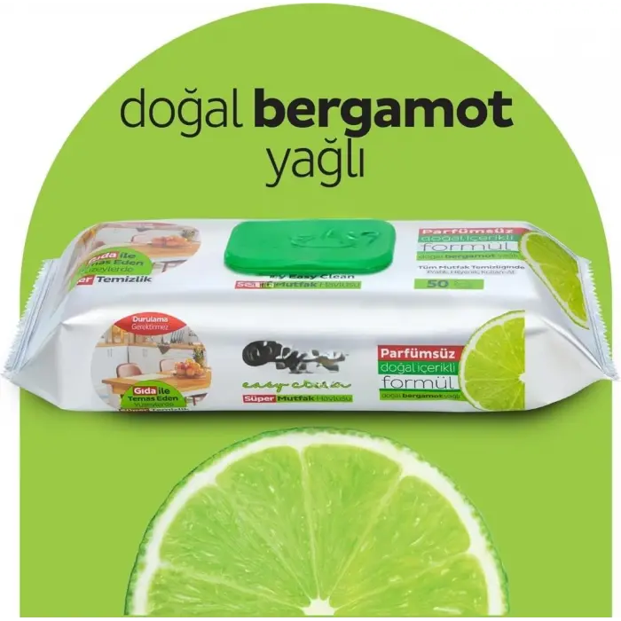 Mutfak Temizlik Havlusu 50 Adet Bergamot