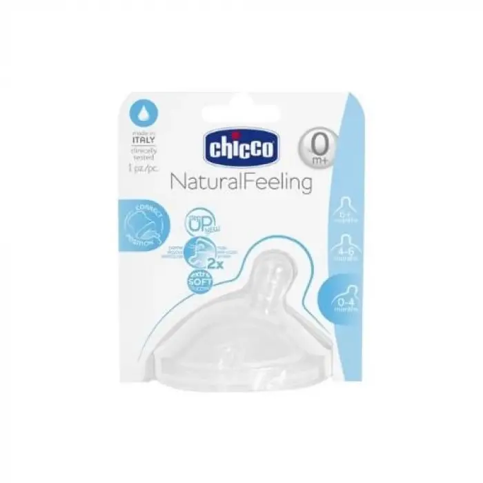 NaturalFeeling Biberon Emziği 0 Ay+ Normal Akış Tekli