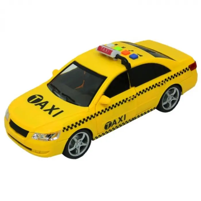 NessiWorld 1:16 Sesli Işıklı Polis ve Taksi
