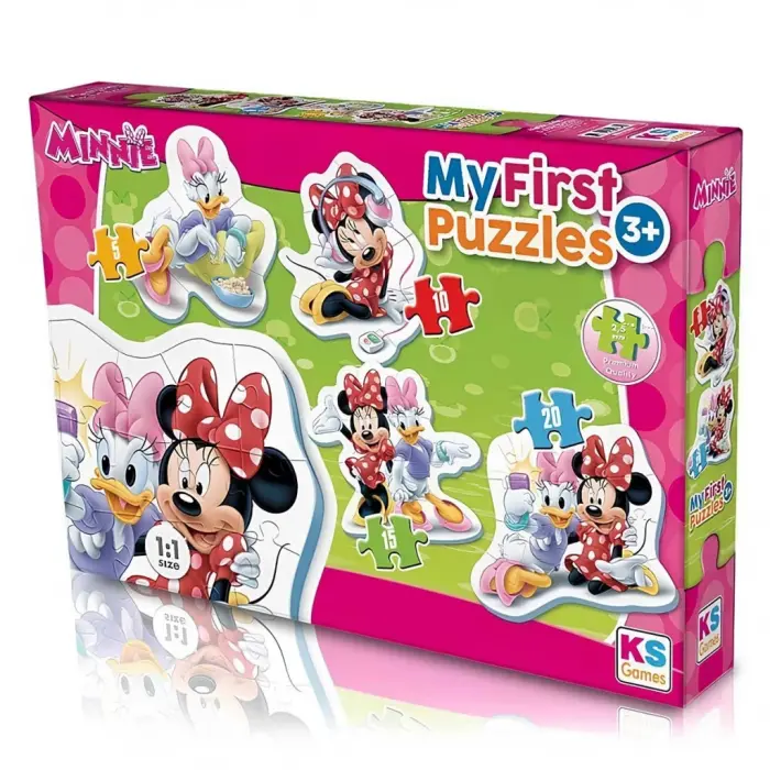 NessiWorld Games MyFirst Puzzle 4in1