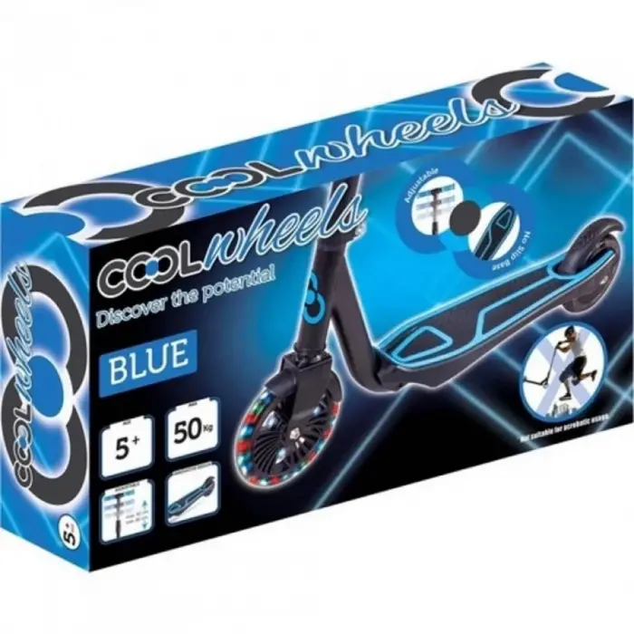 NessiWorld Işıklı Scotter Mavi