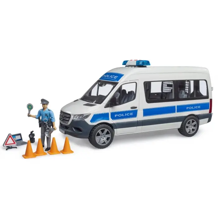 NessiWorld MB Sprinter Polis Otobüsü, Sürücüsü ve Aksesuarları
