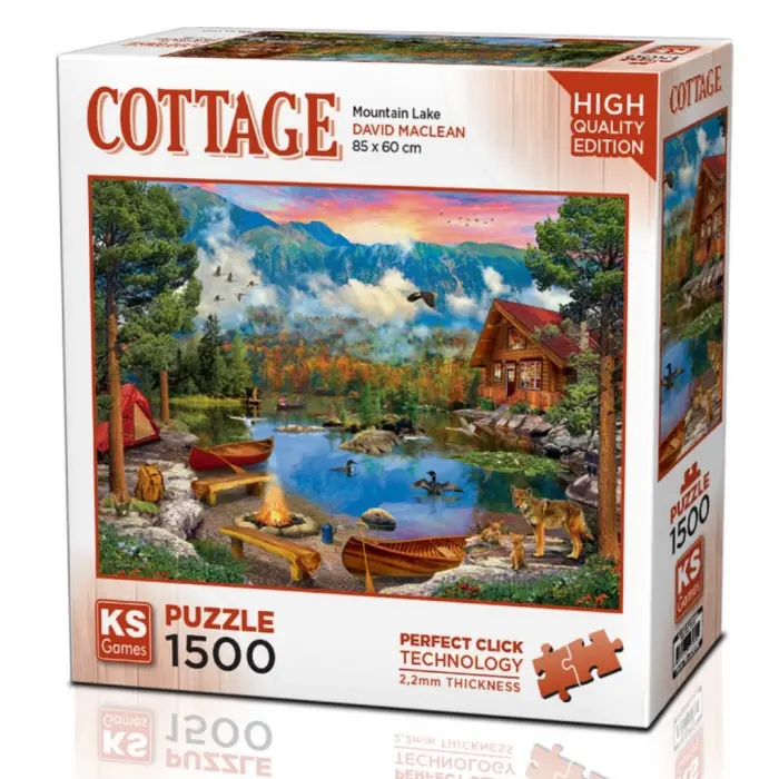 NessiWorld Mountain Lake Puzzle 1500 Parça 22036