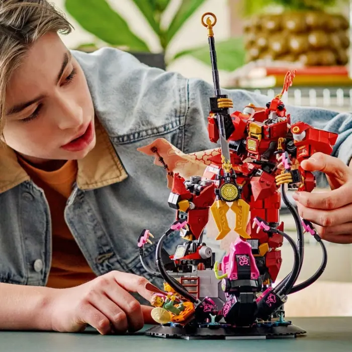 NessiWorld Ninjago Ateş Şövalyesi Robotu 71846