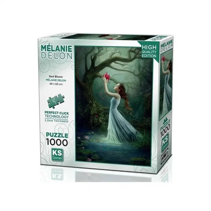NessiWorld Red Bloom Puzzle 1000 Parça 20682