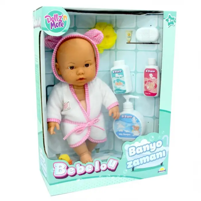 NessiWorldman Bebelou Banyo Zamanı Bebek