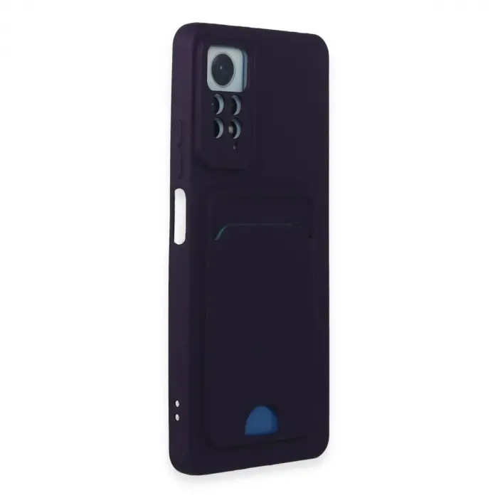 Note 11 Pro Kılıf Kelvin Kartvizitli  - Derin Mor