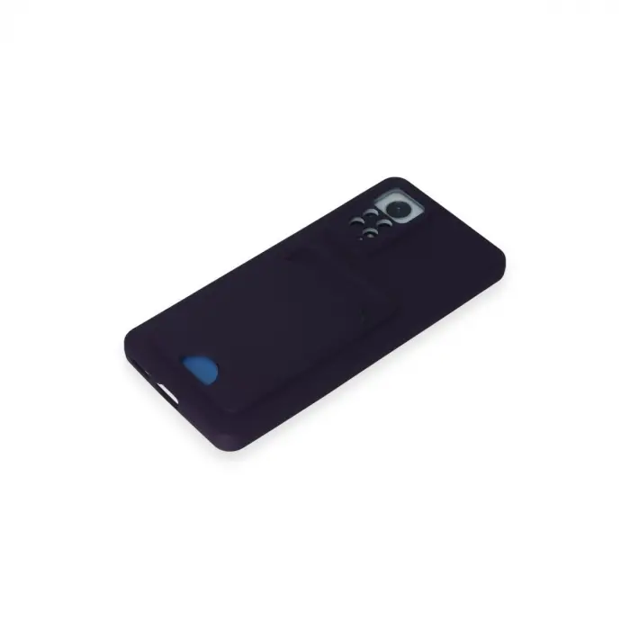Note 11 Pro Kılıf Kelvin Kartvizitli  - Derin Mor