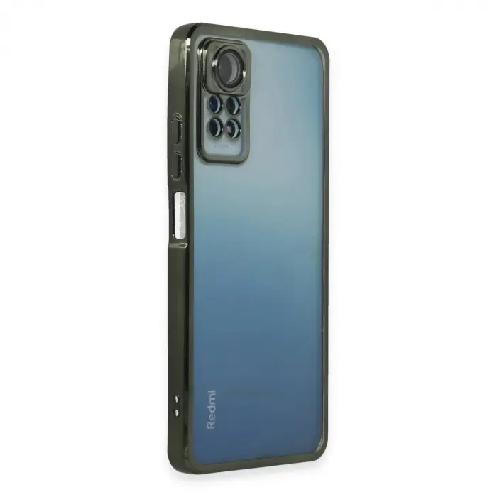 Note 11 Pro Kılıf  Lensli  - Yeşil