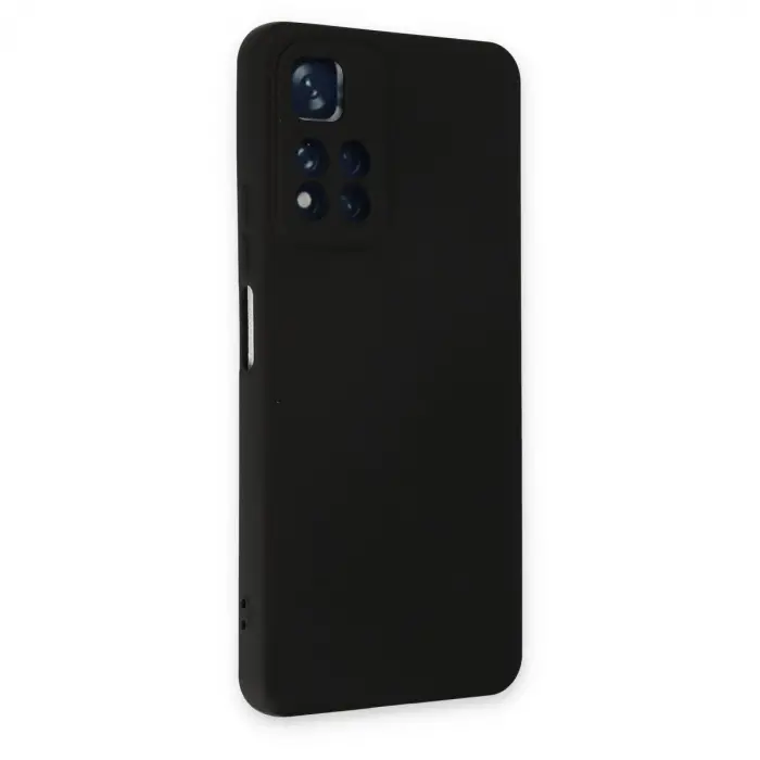 Note 11 Pro Plus 5g Kılıf Nano İçi Kadife  - Siyah