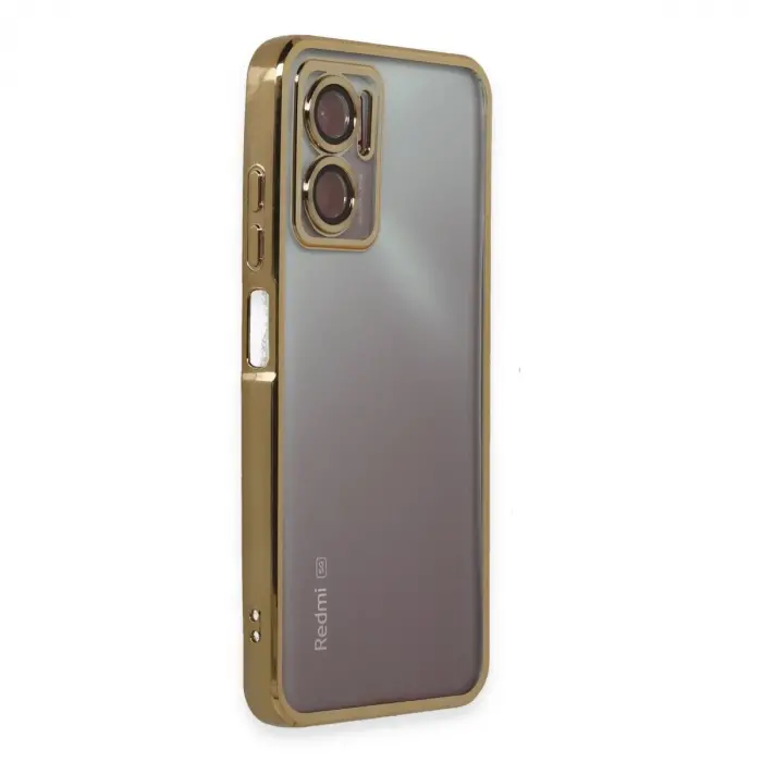 Note 11e Kılıf  Lensli  - Gold