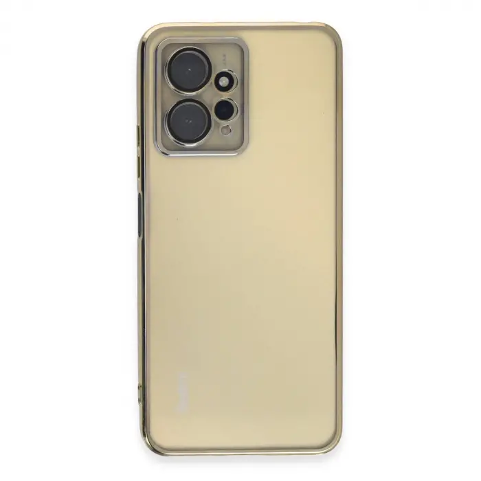 Note 12 4g Kılıf  Lensli  - Gold