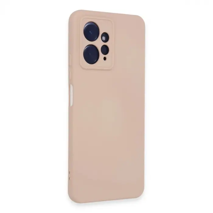 Note 12 4g Kılıf Nano İçi Kadife  - Pudra