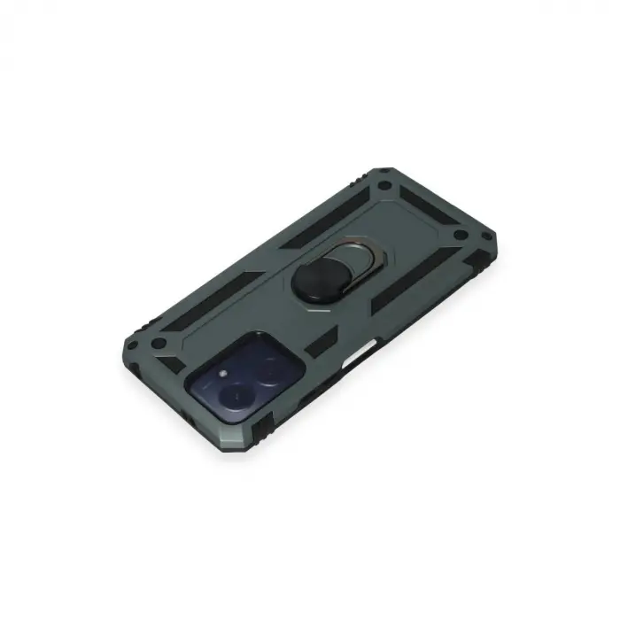 Note 12 4g Kılıf Sofya Yüzüklü  Kapak - Yeşil
