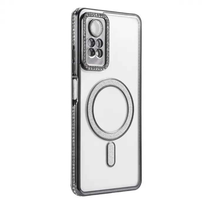 Note 12 Pro 4g Joke Simli Magneticsafe Kılıf - Siyah