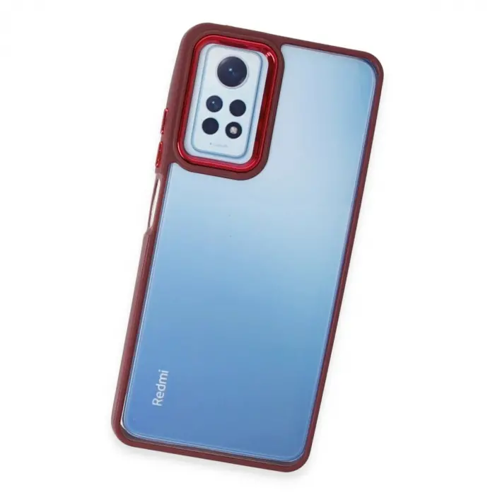 Note 12 Pro 4g Kılıf Dora Kapak - Kırmızı