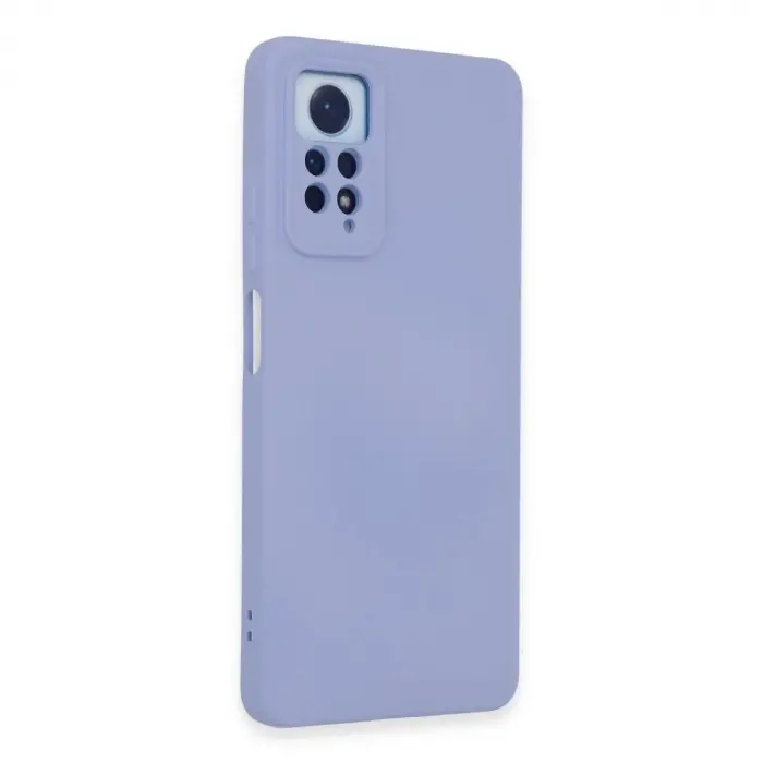 Note 12 Pro 4g Kılıf Nano İçi Kadife  - Lila