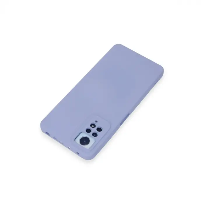 Note 12 Pro 4g Kılıf Nano İçi Kadife  - Lila