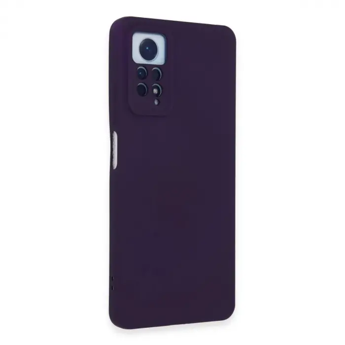 Note 12 Pro 4g Kılıf Nano İçi Kadife  - Mor