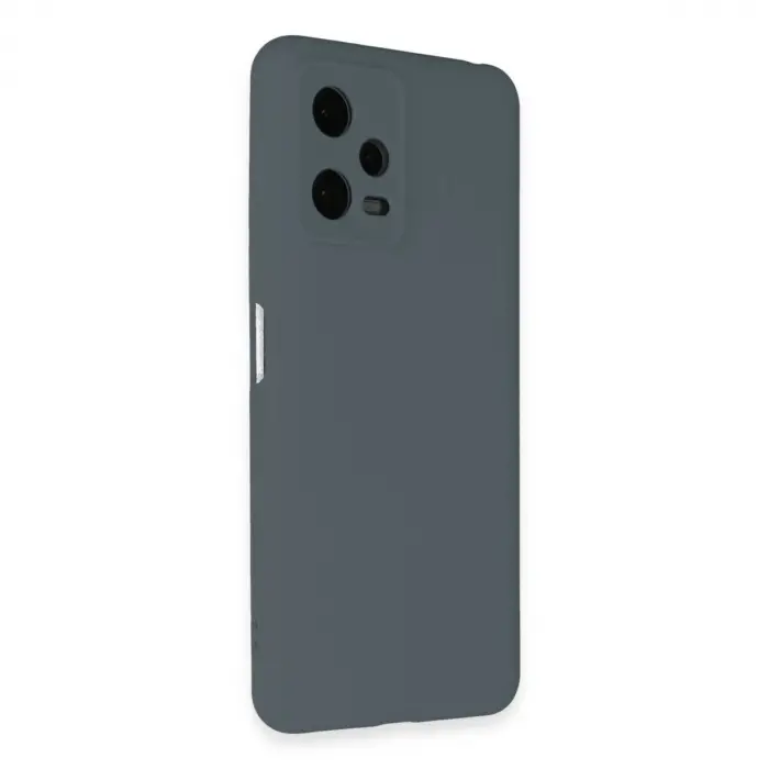 Note 12 Pro 5g Kılıf Nano İçi Kadife  - Gri