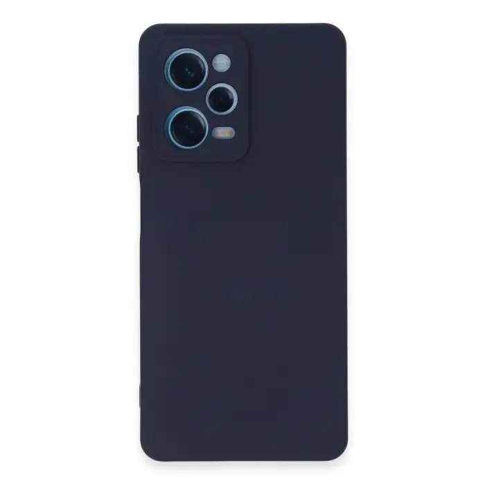 Note 12 Pro 5g Kılıf Nano İçi Kadife  - Lacivert