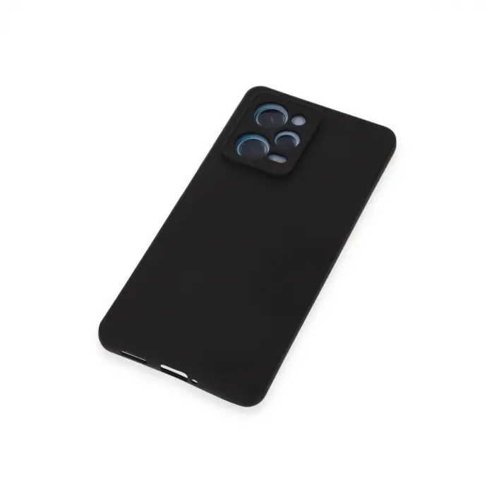 Note 12 Pro 5g Kılıf Nano İçi Kadife  - Siyah