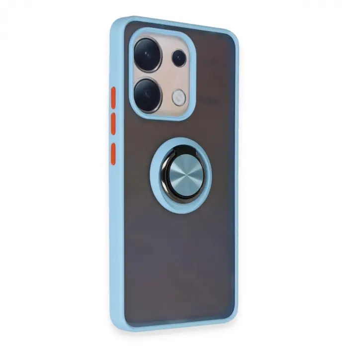 Note 13 4g Kılıf Montreal Yüzüklü  Kapak - Buz Mi