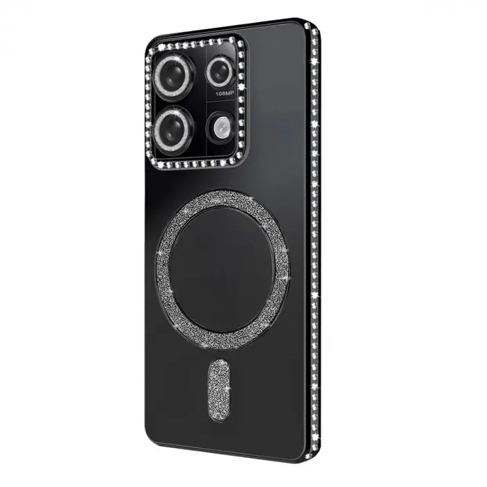 Note 13 Pro 4g Joke Simli Magneticsafe Kılıf - Siyah