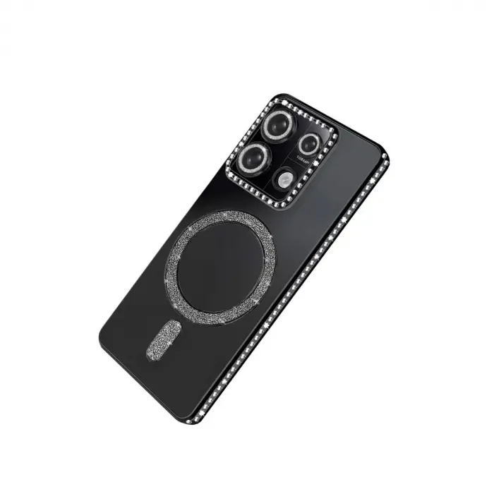 Note 13 Pro 4g Joke Simli Magneticsafe Kılıf - Siyah