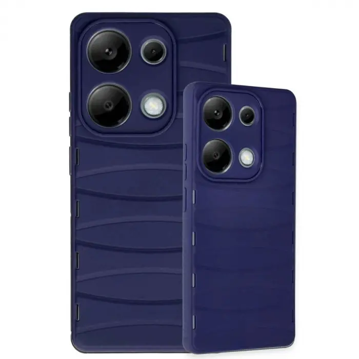Note 13 Pro 4g Kılıf Bibercas  Kapak - Lacivert