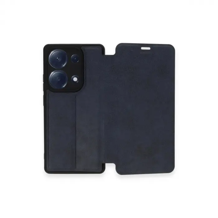 Note 13 Pro 4g Kılıf Flip Cover - Lacivert