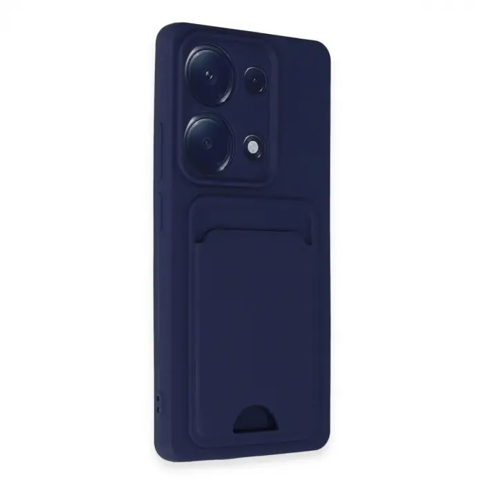 Note 13 Pro 4g Kılıf Kelvin Kartvizitli  - Lacivert