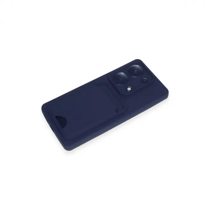 Note 13 Pro 4g Kılıf Kelvin Kartvizitli  - Lacivert