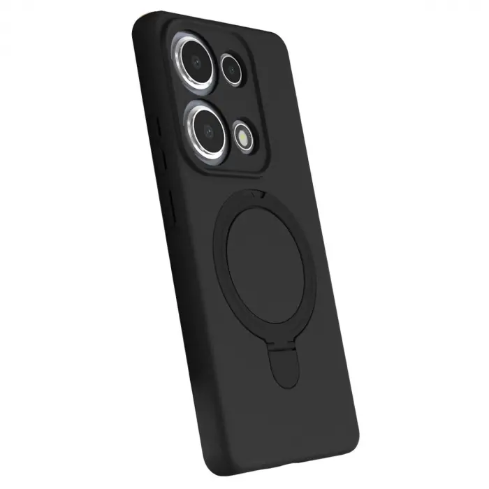 Note 13 Pro 4g Regal Magsafe Standlı Kapak - Siyah