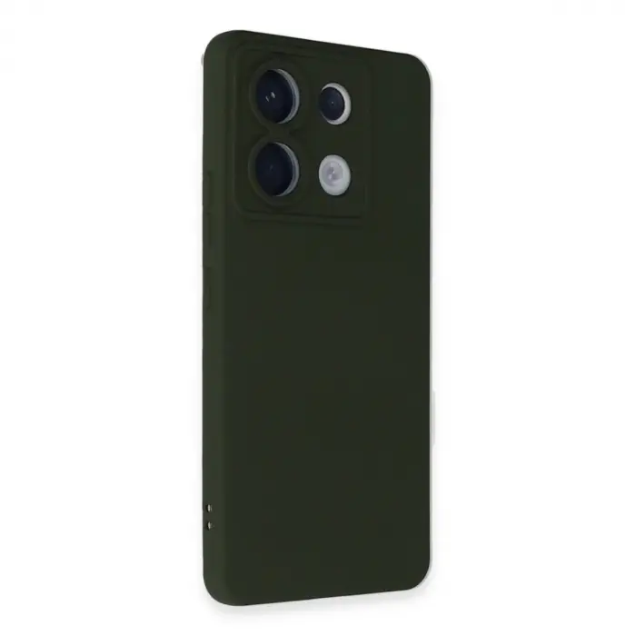 Note 13 Pro 5g Kılıf Nano İçi Kadife  - Koyu Yeşil