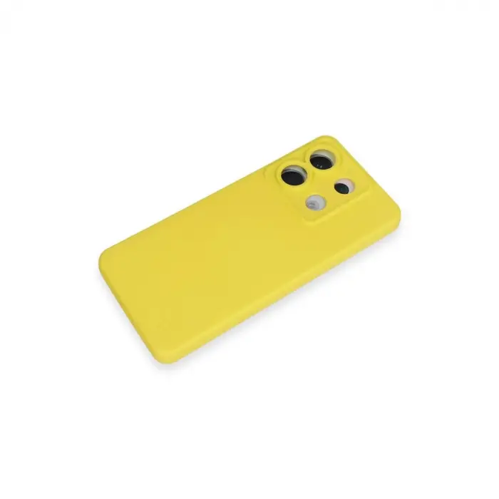 Note 13 Pro 5g Kılıf Nano İçi Kadife  - Sarı