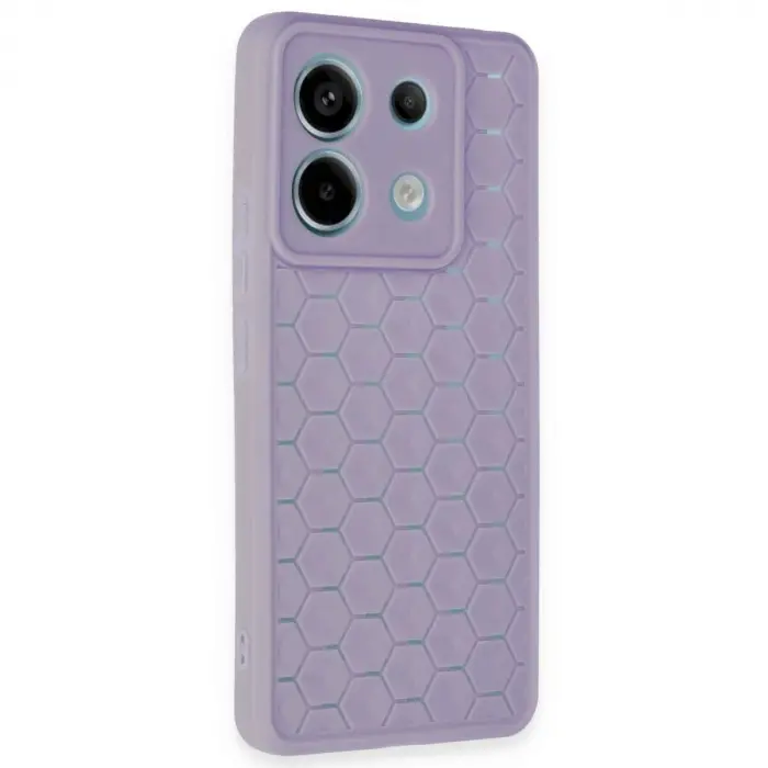 Note 13 Pro 5g Kılıf Petek  Kapak - Lila