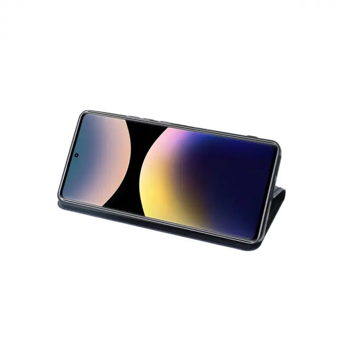 Note 14 Pro 4g Kılıf Trend S Plus Kapaklı Kılıf - Taba