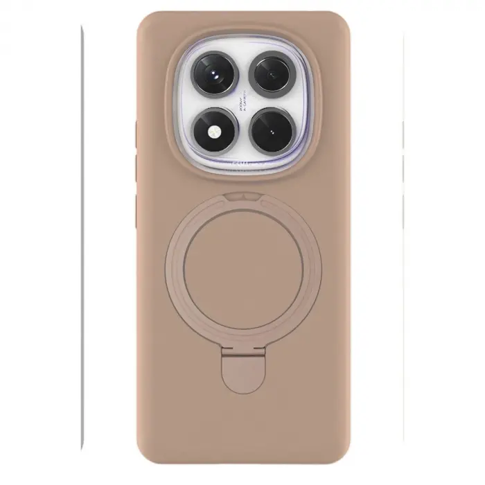 Note 14 Pro 4g Regal Magsafe Standlı Kapak - Çöl Titanyum