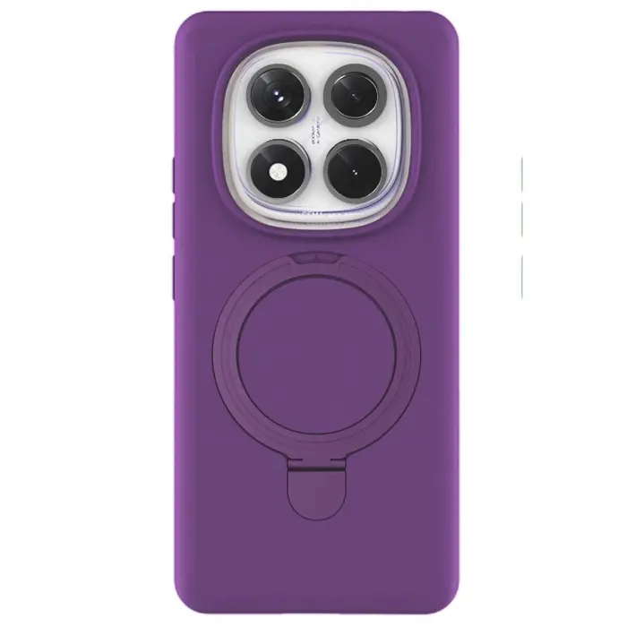 Note 14 Pro 4g Regal Magsafe Standlı Kapak - Derin Mor